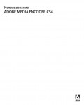 Инструкция Adobe Media Encoder CS4