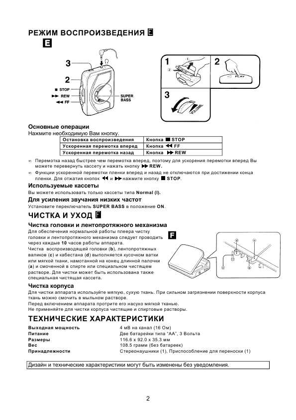 Инструкция AIWA HS-PS201
