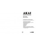 Инструкция Akai 14CT01