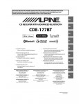 Инструкция Alpine CDE-177BT