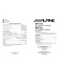 Инструкция Alpine MRP-T222