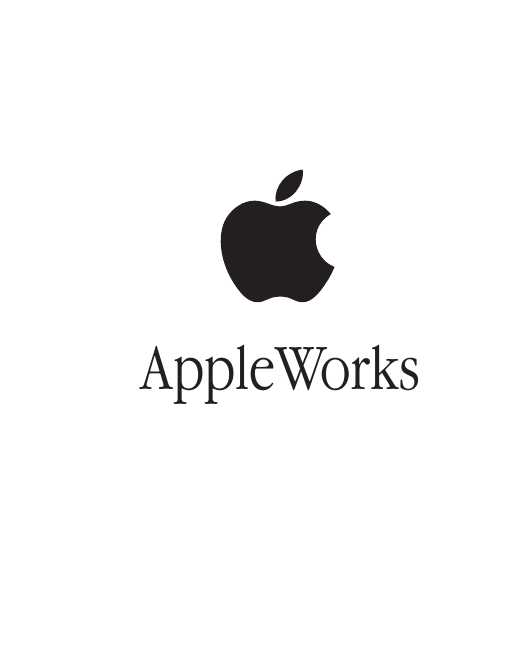 Инструкция Apple AppleWorks