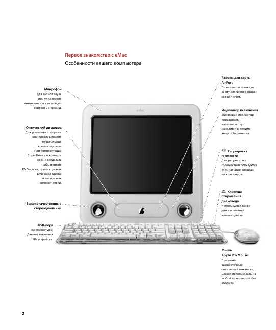 Инструкция Apple eMac