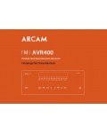 Инструкция ARCAM AVR-400