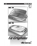 Инструкция Ariete 750 La Grigliata