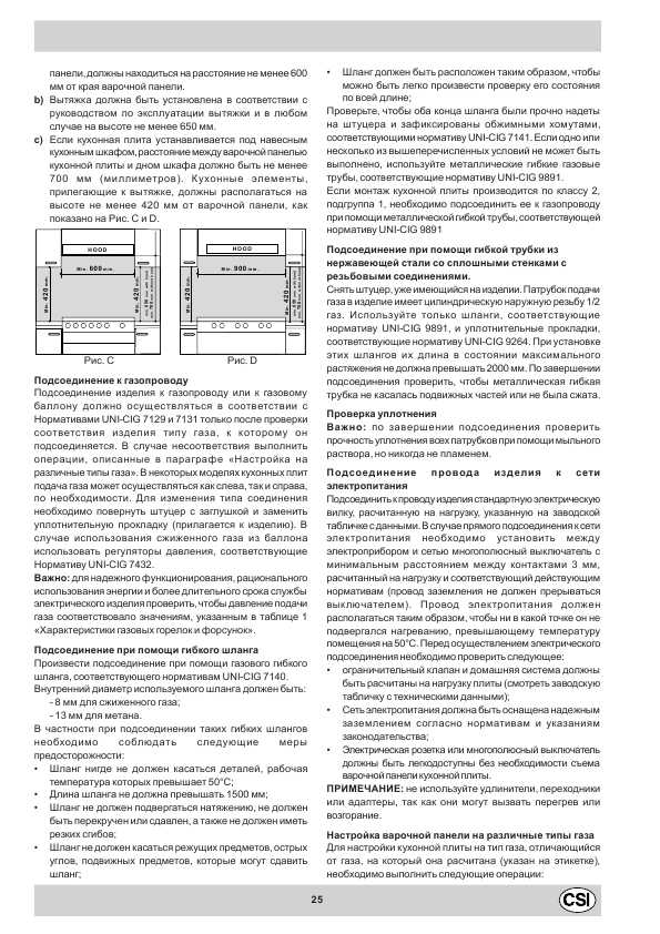 Инструкция Ariston C-64SG3W