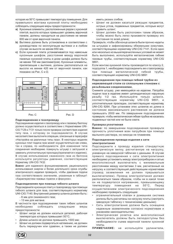 Инструкция Ariston C-65SP4W