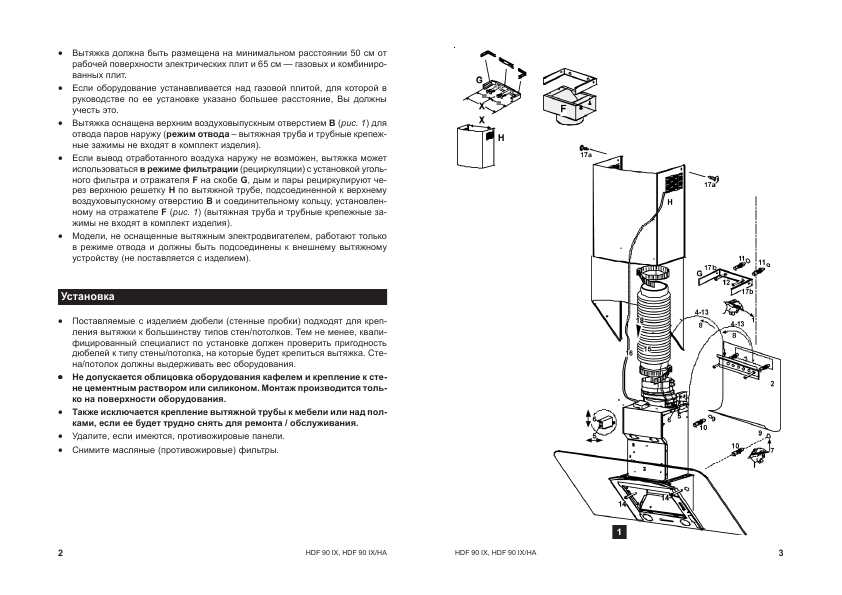 Инструкция Ariston HDF-90IX