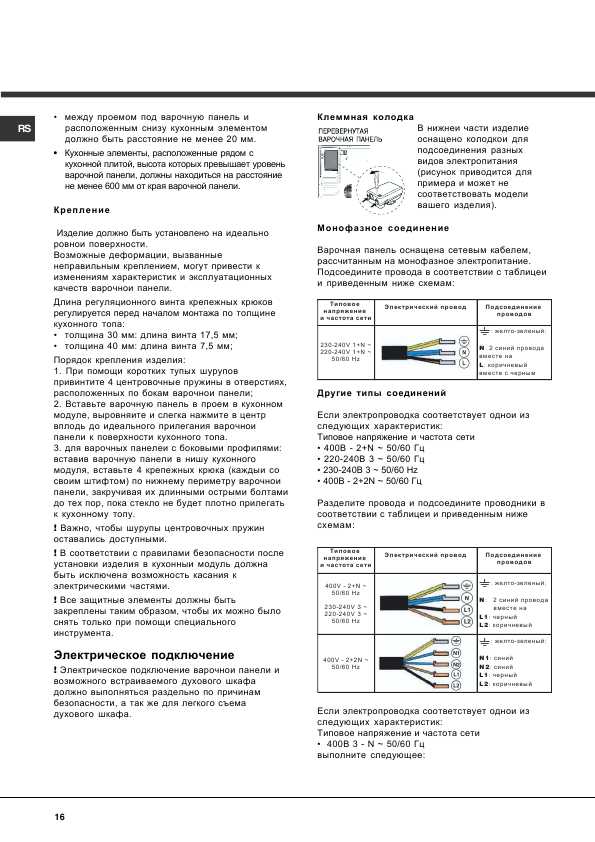 Инструкция Hotpoint-Ariston RC-640 IRFH