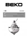 Инструкция Beko DSA-30000