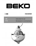 Инструкция Beko HSA-40550