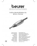 Инструкция Beurer MP-60