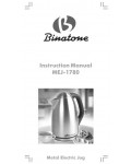 Инструкция Binatone MEJ-1780