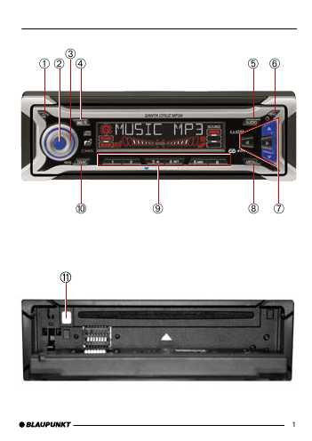 Инструкция Blaupunkt Valencia MP34