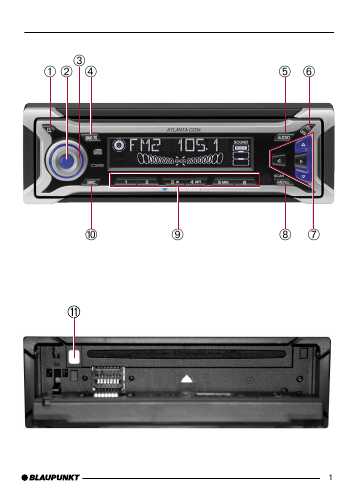 Инструкция Blaupunkt Venice Beach CD34