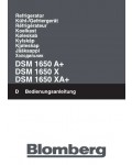 Инструкция Blomberg DSM 1650 A+