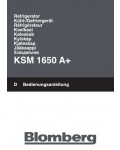 Инструкция Blomberg KSM-1650A+