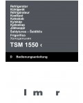 Инструкция Blomberg TSM-1550