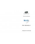 Инструкция BLUES PM-204CA-1