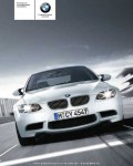 Инструкция BMW M3 Cupe с 03.2008