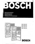 Инструкция BOSCH KSU-3900 NE