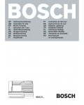 Инструкция BOSCH MAS-93..