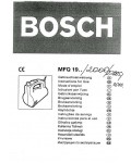 Инструкция BOSCH MFQ-2700
