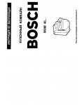 Инструкция BOSCH MUM-4585