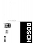 Инструкция BOSCH PCX-345E