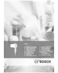 Инструкция BOSCH PHD-3200