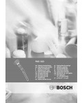 Инструкция BOSCH PMS-1050