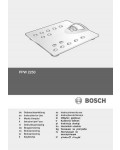 Инструкция BOSCH PPW-2250