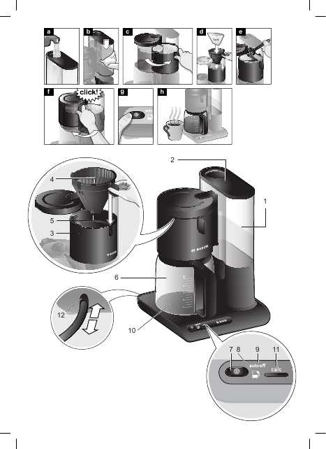 Инструкция BOSCH TKA-8011