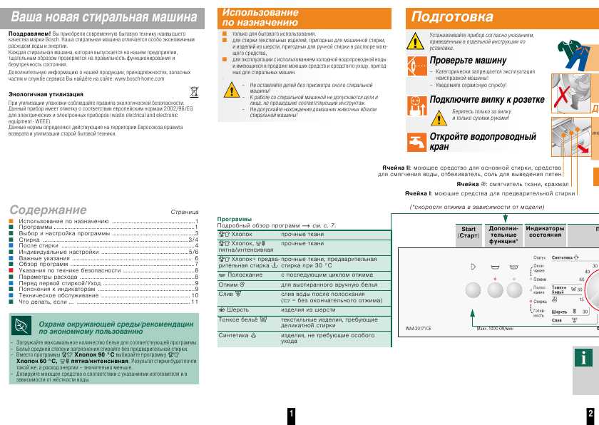 Инструкция BOSCH WAA-20171 CE