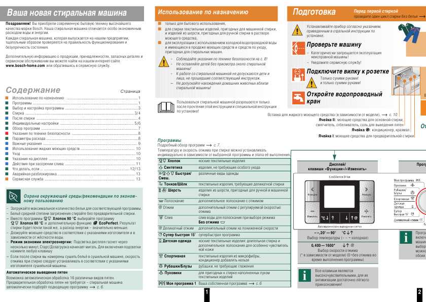 Инструкция BOSCH WAS-2474G OE