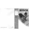 Инструкция BOSCH WFG-2060