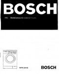 Инструкция BOSCH WFR-2440