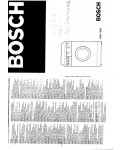 Инструкция BOSCH WMV-1600