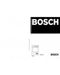 Инструкция BOSCH WTL-6401
