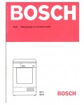 Инструкция BOSCH WTL ...