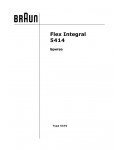 Инструкция Braun 5414 (тип 5476)
