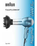 Инструкция Braun FuturPro 2000 DF