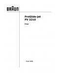Инструкция Braun PV-3210 (тип 4696)