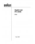 Инструкция Braun PV-3550 (тип 4698)