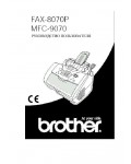 Инструкция Brother FAX-8070