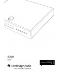 Инструкция Cambridge Audio AZUR 550T