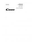 Инструкция Candy CIC-324A