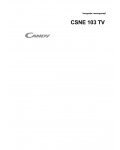 Инструкция Candy CSNE-103TV