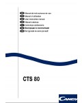 Инструкция Candy CTS-80SY