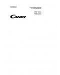 Инструкция Candy PDF-30X